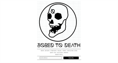 Desktop Screenshot of deathbyboredumb.com